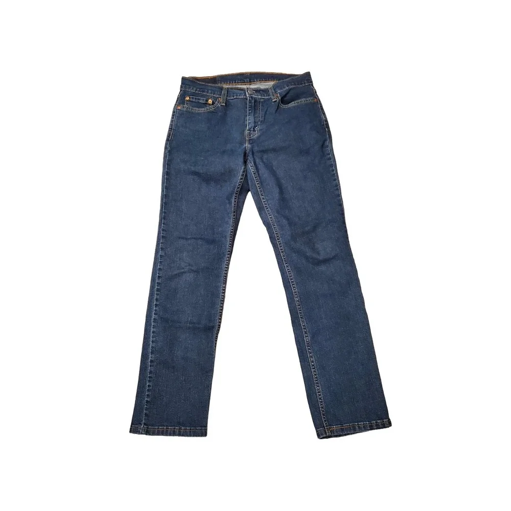 Levi's 511 Jeans Men's 30x30 Blue Slim Straight Stretch Denim Medium Wash